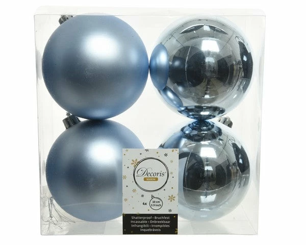 Flash Sale π The π
Christmas Palace All About The Blues 4" SHINY & MATTE STEEL BLUE BALL ORNAMENTS SET OF 24 π€© 1 The Christmas Palace All About The Blues 4" SHINY & MATTE STEEL BLUE BALL ORNAMENTS SET OF 24