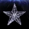 The Christmas Palace OVERSIZED DECOR 3 FT 5 POINT 3 DIMENSIONAL STAR CLASSIC WHITE