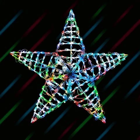 Flash Sale π The π Christmas Palace OVERSIZED DECOR 3 FT 5 POINT 3 DIMENSIONAL STAR COLOR CHANGING π― 1 The Christmas Palace OVERSIZED DECOR 3 FT 5 POINT 3 DIMENSIONAL STAR COLOR CHANGING
