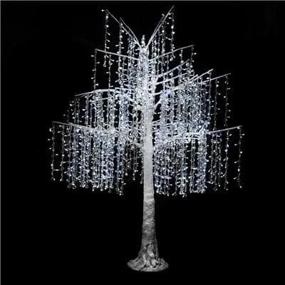 Hot Sale π The π Christmas Palace 6 FT LED PURE WHITE CRYSTAL TREE β 1 The Christmas Palace 6 FT LED PURE WHITE CRYSTAL TREE