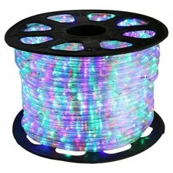 The Christmas Palace LED Rope Lights 150 FT LED MULTI COLOR ROPE LIGHT FLEX, 1/2" DIAMETER