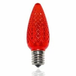 The Christmas Palace CHRISTMAS LIGHTS C9 LED RED REPLACEMENT BULB 25 PACK
