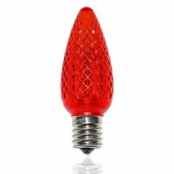 The Christmas Palace CHRISTMAS LIGHTS C9 LED RED REPLACEMENT BULB 25 PACK