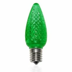 The Christmas Palace C9 LED GREEN REPLACEMENT BULB 25 PACK