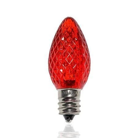 Cheapest 👍 The 🎅 Christmas Palace C7 LED RED REPLACEMENT BULB 25 PACK 🔔 1 The Christmas Palace C7 LED RED REPLACEMENT BULB 25 PACK