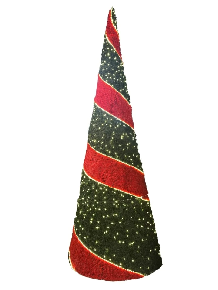 Hot Sale π The π Christmas Palace OVERSIZED DECOR 13 FT 1300 LED WARM WHITE CONE TREE WITH FLASHING LIGHTS π― 2 The Christmas Palace OVERSIZED DECOR 13 FT 1300 LED WARM WHITE CONE TREE WITH FLASHING LIGHTS