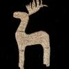 The Christmas Palace 10 FT 600 LED WARM WHITE 3D REINDEER WITH FLASHING LIGHTS