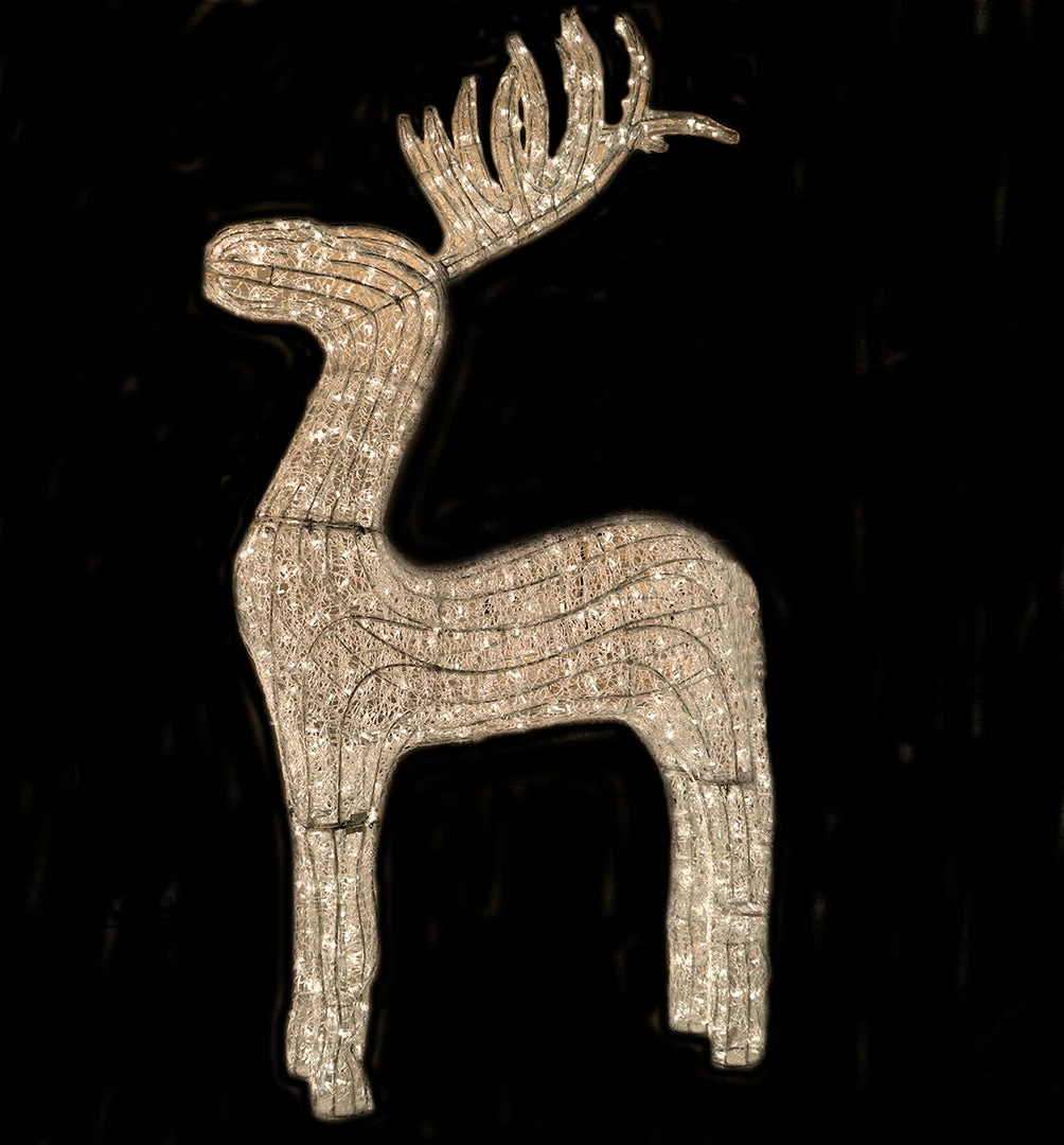 Coupon π The π Christmas Palace 10 FT 600 LED WARM WHITE 3D REINDEER WITH FLASHING LIGHTS π 1 The Christmas Palace 10 FT 600 LED WARM WHITE 3D REINDEER WITH FLASHING LIGHTS