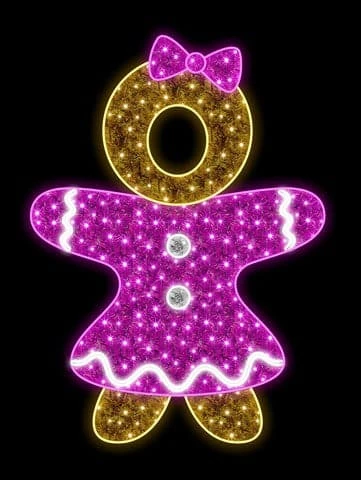 Buy β€οΈ The β Christmas Palace OVERSIZED DECOR 6 FT X 5 FT GINGERBREAD GIRL LED PHOTO OP π 1 The Christmas Palace OVERSIZED DECOR 6 FT X 5 FT GINGERBREAD GIRL LED PHOTO OP