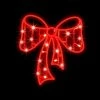 The Christmas Palace 2 FT X 1 FT LED RED CHRISTMAS BOW 120V OVERSIZED DECOR