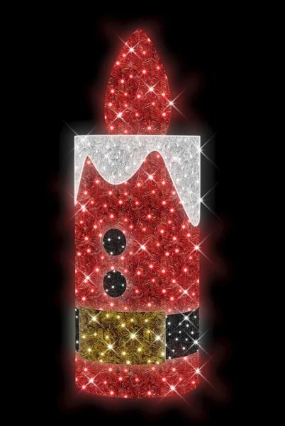Budget βοΈ The π Christmas Palace 5.5 FT X 2 FT X 2 FT WARM WHITE WITH RED & BLACK LED CANDLE π 1 The Christmas Palace 5.5 FT X 2 FT X 2 FT WARM WHITE WITH RED & BLACK LED CANDLE