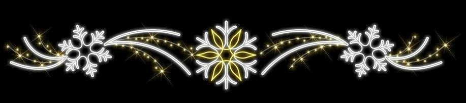 Promo βοΈ The π Christmas Palace OVERSIZED DECOR 15 FT X 2 FT WARM WHITE & COOL WHITE LED SNOWFLAKE SIGN π 1 The Christmas Palace OVERSIZED DECOR 15 FT X 2 FT WARM WHITE & COOL WHITE LED SNOWFLAKE SIGN