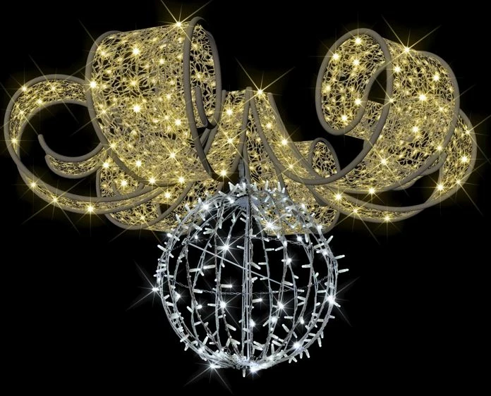 Coupon π The π Christmas Palace 3FT X 3 FT X 2 FT LED WHITE 3D ORNAMENT WITH A CURLY BOW OVERSIZED DECOR β¨ 1 The Christmas Palace 3FT X 3 FT X 2 FT LED WHITE 3D ORNAMENT WITH A CURLY BOW OVERSIZED DECOR