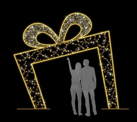 Promo π The π Christmas Palace OVERSIZED DECOR 12 FT X 12 FT WARM WHITE LED GOLD GIFT BOX PHOTO OP π₯° 1 The Christmas Palace OVERSIZED DECOR 12 FT X 12 FT WARM WHITE LED GOLD GIFT BOX PHOTO OP