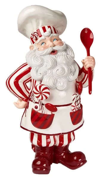 Promo β The π Christmas Palace DECEMBER DIAMONDS 18.5" PEPPERMINT BAKER SANTA π 1 The Christmas Palace DECEMBER DIAMONDS 18.5" PEPPERMINT BAKER SANTA