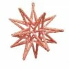 The Christmas Palace DECEMBER DIAMONDS CORAL STARBURST ORNAMENT SET OF 2 Christmas Ornaments