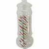 The Christmas Palace Christmas Ornaments DECEMBER DIAMONDS 6" PEPPERMINT JAR ORNAMENT