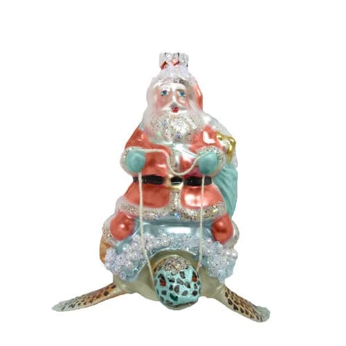 Best Pirce β The π Christmas Palace DECEMBER DIAMONDS 5" SANTA ON SEA TURTLE ORNAMENT π Christmas Ornaments π₯ 1 The Christmas Palace DECEMBER DIAMONDS 5" SANTA ON SEA TURTLE ORNAMENT Christmas Ornaments