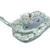 The Christmas Palace DECEMBER DIAMONDS 4" PASTEL TEAL & JEWELED STINGRAY ORNAMENT