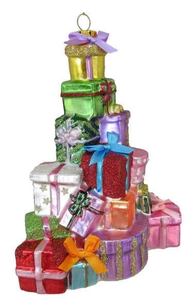 Discount βοΈ The β Christmas Palace DECEMBER DIAMONDS 8" STACKED GIFTS ORNAMENT π 1 The Christmas Palace DECEMBER DIAMONDS 8" STACKED GIFTS ORNAMENT