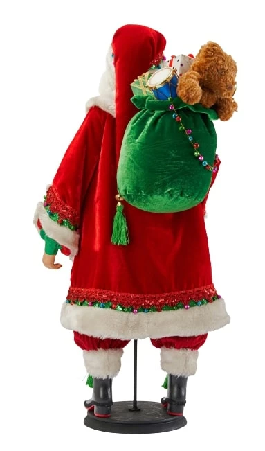 Wholesale βοΈ The π Christmas Palace 36" TOY LAND SANTA WITH GIFT BAG Katherine's Collection π 2 The Christmas Palace 36" TOY LAND SANTA WITH GIFT BAG Katherine's Collection