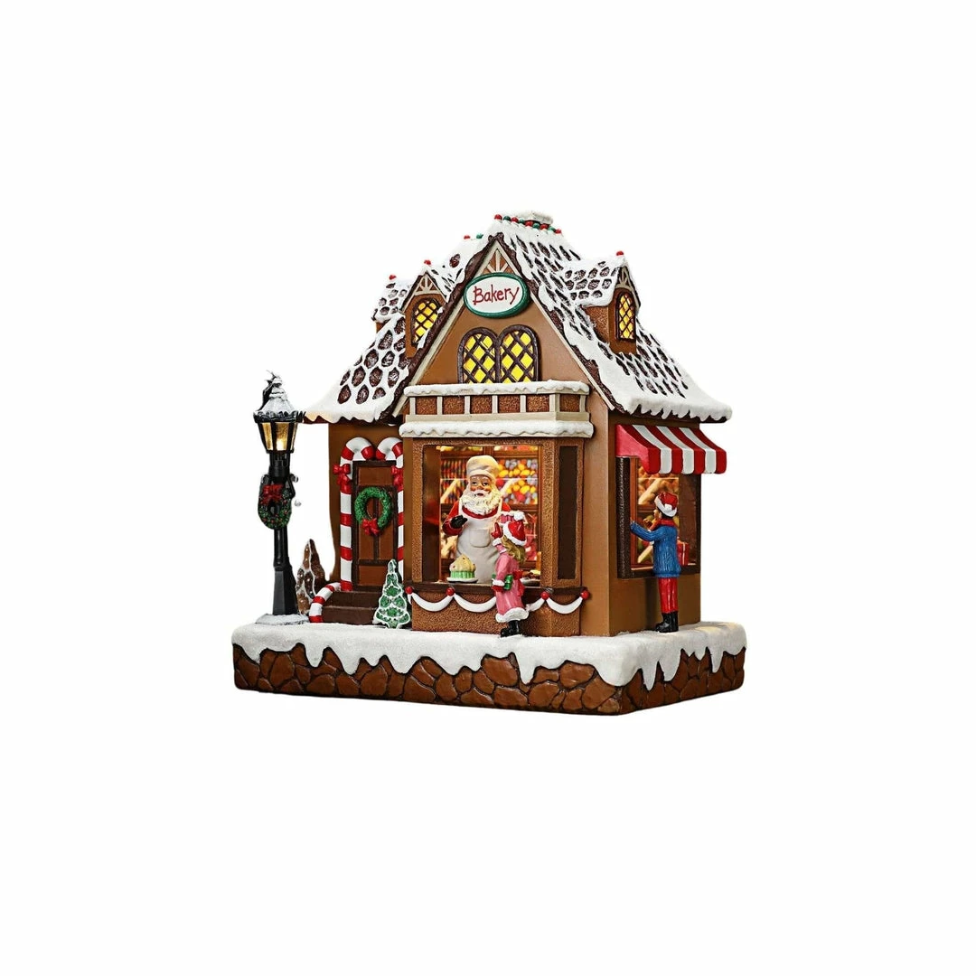 Flash Sale π The β Christmas Palace 9" β Christmas BAKERY SHOP WITH MUSIC BATTERY OPERATED π 1 The Christmas Palace 9" CHRISTMAS BAKERY SHOP WITH MUSIC BATTERY OPERATED
