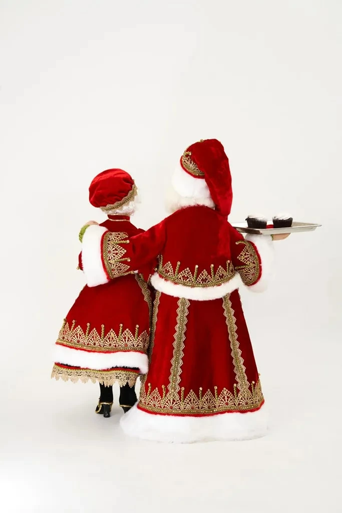 Best Sale β€οΈ The π Christmas Palace 2.5 FT MR. & MRS. CLAUS TRIMMING SERVING PIECE π 2 The Christmas Palace 2.5 FT MR. & MRS. CLAUS TRIMMING SERVING PIECE