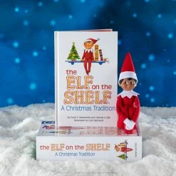 The Christmas Palace Elves ELF ON THE SHELF BOY AFRICAN AMERICAN