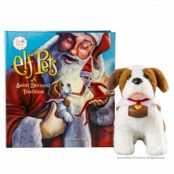 The Christmas Palace ELF PETS ST. BERNARD TRADITION