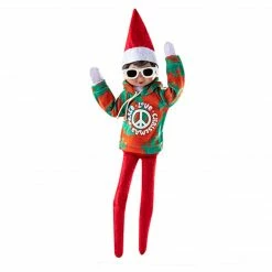 The Christmas Palace ELF ON THE SHELF GROOVY GREETINGS HOODIE ELF Elves