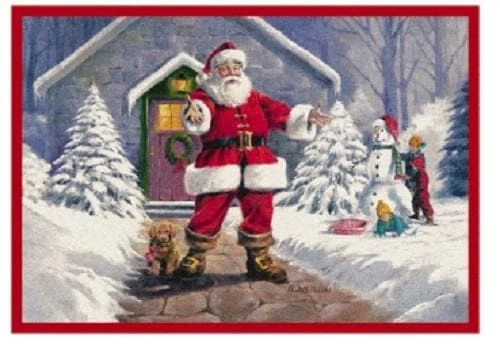 Best reviews of π The π Christmas Palace 65"X92" HOLIDAY WELCOME SANTA RUG Carpets & Rugs 𧨠1 The Christmas Palace 65"X92" HOLIDAY WELCOME SANTA RUG Carpets & Rugs