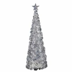 The Christmas Palace 27" LED ICE CUBE ACRYLIC TREE BATTERY OPERATED