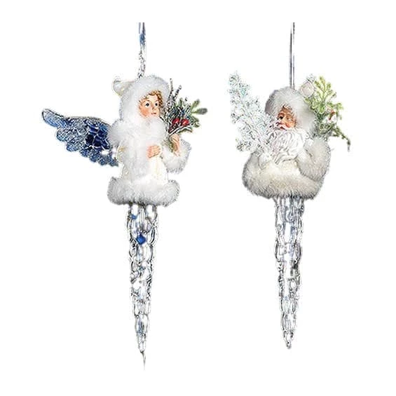 Best reviews of π The π Christmas Palace 7" ACRYLIC SANTA & ANGEL ICICLE ORNAMENT ASSORTED SET OF 2 β¨ 1 The Christmas Palace 7" ACRYLIC SANTA & ANGEL ICICLE ORNAMENT ASSORTED SET OF 2