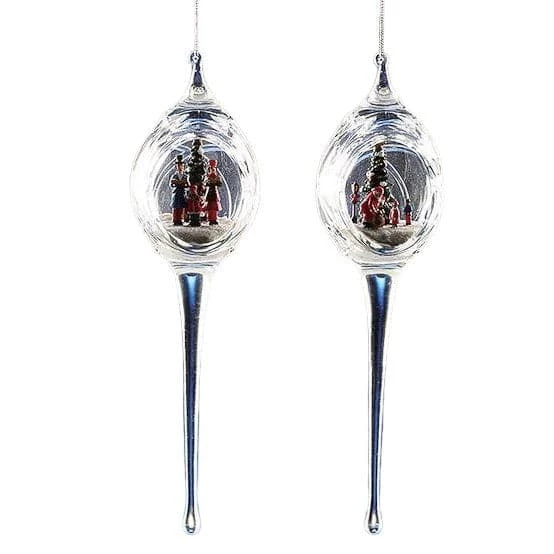 Top 10 β¨ The π Christmas Palace 9" ROUND ICICLE ORNAMENT ASSORTED SET OF 2 π Christmas Ornaments π 1 The Christmas Palace 9" ROUND ICICLE ORNAMENT ASSORTED SET OF 2 Christmas Ornaments