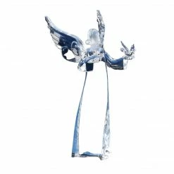 Cheapest π The π Christmas Palace 8" ACRYLIC ANGEL STATUETTES ASSORTED SET OF 3 π 7 The Christmas Palace 8