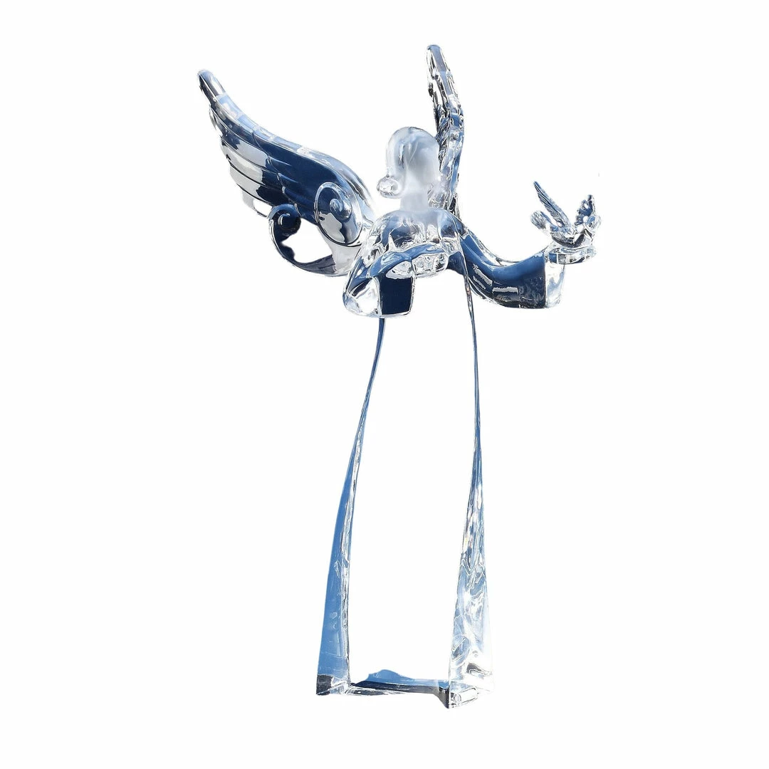 Cheapest π The π Christmas Palace 8" ACRYLIC ANGEL STATUETTES ASSORTED SET OF 3 π 3 The Christmas Palace 8" ACRYLIC ANGEL STATUETTES ASSORTED SET OF 3
