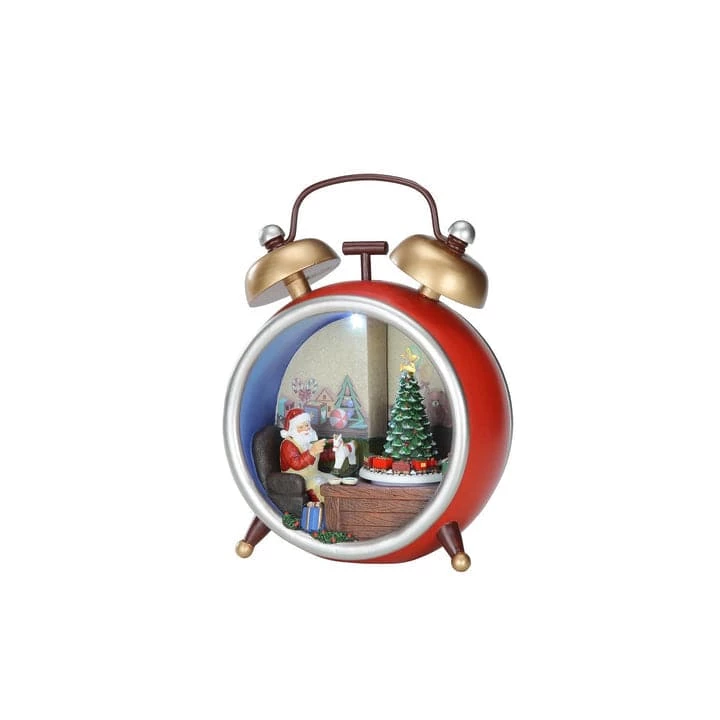 Top 10 π₯° The β Christmas Palace 9" SANTA'S MUSICAL ALARM CLOCK BATTERY OPERATED π― 1 The Christmas Palace 9" SANTA'S MUSICAL ALARM CLOCK BATTERY OPERATED