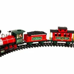 The Christmas Palace 22 PCS NORTHPOLE EXPRESS BATTERY OPERATED TRAIN