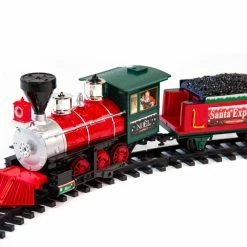 The Christmas Palace 22 PCS NORTHPOLE EXPRESS BATTERY OPERATED TRAIN
