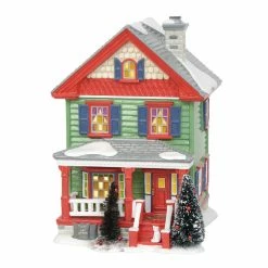 The Christmas Palace SNOW VILLAGE "NATIONAL LAMPOONS" AUNT BETHANYS HOUSE Department 56