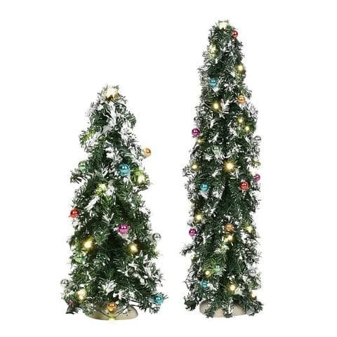 Budget π€© The β Christmas Palace VILLAGE ACCESSORY FESTIVE MOUNTAIN PINES PACK OF 2 π 1 The Christmas Palace VILLAGE ACCESSORY FESTIVE MOUNTAIN PINES PACK OF 2