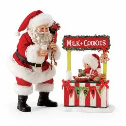 The Christmas Palace POSSIBLE DREAMS 10.5" MERRY BAKE SALE SANTA