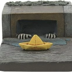 The Christmas Palace SNOW VILLAGE HALLOWEEN PENNYWISE AND HIS S.S GEORGIE SET OF 2