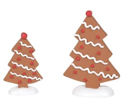 Flash Sale π The π Christmas Palace Department 56 VILLAGE GINGERBREAD TREES π 1 The Christmas Palace Department 56 VILLAGE GINGERBREAD TREES