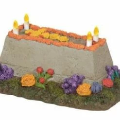 The Christmas Palace HALLOWEEN VILLAGE DAY OF THE DEAD LIT MEMORIAL