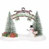 The Christmas Palace Department 56 SNOW VILLAGE A FESTIVE CHRISTMAS GATE