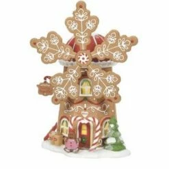 The Christmas Palace Department 56 NORTH POLE GINGERBREAD COOKIE MILL