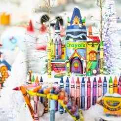 The Christmas Palace NORTH POLE CRAYOLA CRAYON FACTORY Department 56