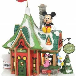 The Christmas Palace Department 56 NORTH POLE MICKEY'S STUFFED ANIMALS