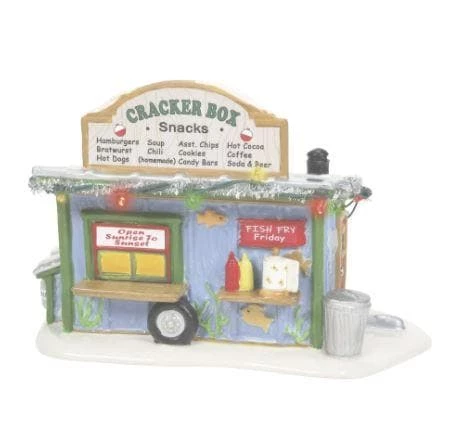 Discount β The π Christmas Palace Retired Dept. 56 SNOW VILLAGE CRACKER BOX SNACK SHACK π 1 The Christmas Palace Retired Dept. 56 SNOW VILLAGE CRACKER BOX SNACK SHACK